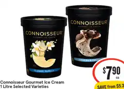 IGA Connoisseur gourmet ice cream offer