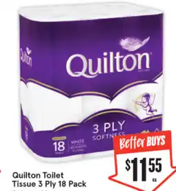 IGA Quilton toilet tissue offer