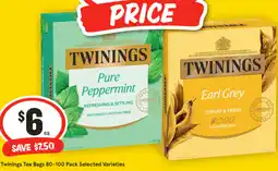 IGA Twinings tea bags offer