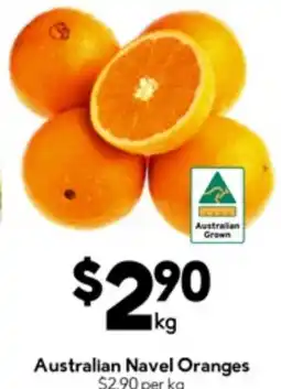 Drakes Australian navel oranges offer
