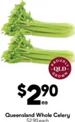 Drakes Queensland whole celery offer