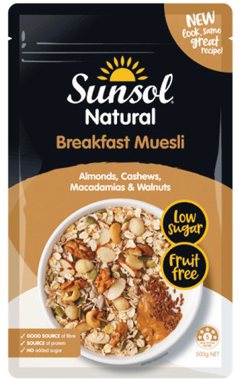 Woolworths Sunsol muesli 500g offer