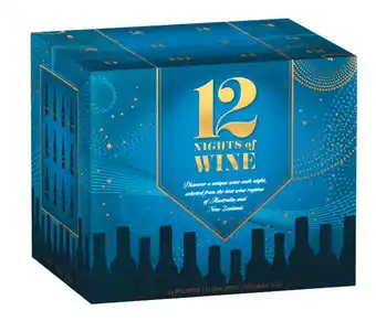 Woolworths 12 nights of wine offer