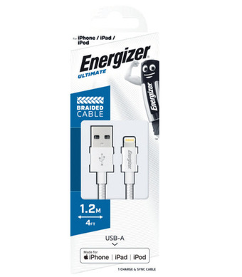 Woolworths Energizer iphone braided cable 1.2 metre offer