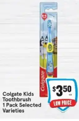 IGA Colgate Kids Toothbrush offer