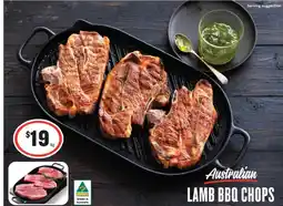 IGA Lamb bbq chops offer