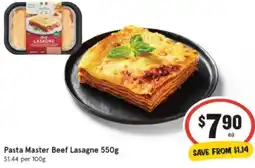 IGA Pasta Master Beef Lasagne offer