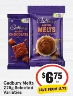 IGA Cadbury Melts offer