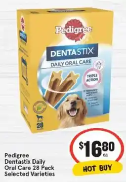IGA Pedigree Dentastix Daily Oral Care offer