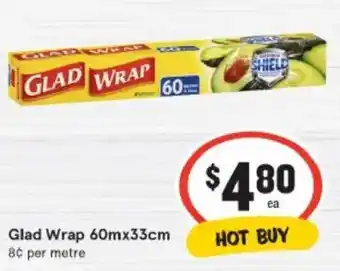 IGA Glad Wrap offer