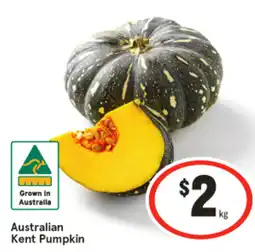 IGA Australian Kent Pumpkin offer