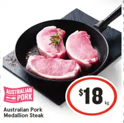 IGA Australian Pork Medallion Steak offer
