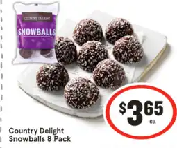 IGA Country Delight Snowballs offer