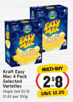 IGA Kraft Easy Mac offer