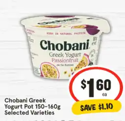 IGA Chobani Greek Yogurt Pot offer