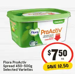 IGA Flora ProActiv Spread offer