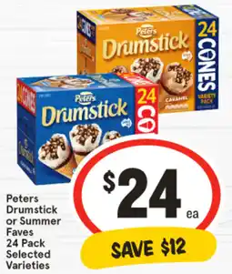 IGA Peters Drumstick or Summer Faves offer