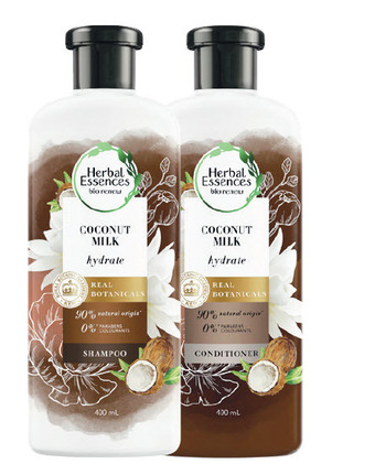 Woolworths Herbal essences bio:renew shampoo or conditioner 400ml offer