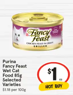 IGA Purina Fancy Feast | Wet Cat offer