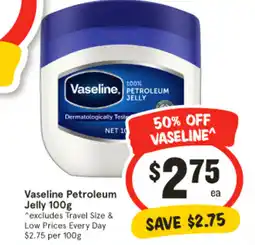 IGA Vaseline Petroleum Jelly offer