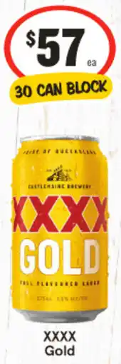 IGA XXXX Gold offer