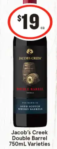 IGA Jacob's Creek Double Barrel offer