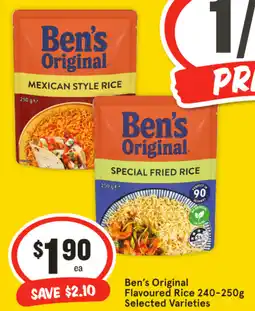 IGA Ben's Original Flavoured Rice offer