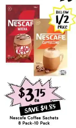 Drakes Nescafe Coffee Sachets offer