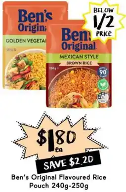 Drakes Ben's Original Flavoured Rice Pouch offer