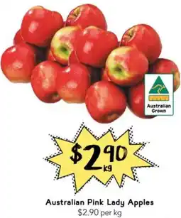 Drakes Australian Pink Lady Apples offer