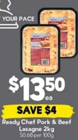 Drakes Ready Chef Pork & Beef offer