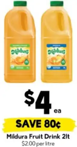 Mildura Fruit Drink