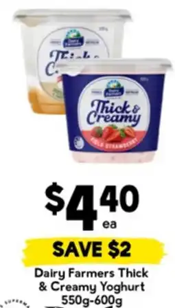 Drakes Dairy Farmers Thick & Creamy Yoghurt offer