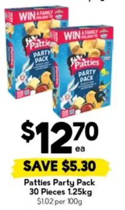 Drakes Patties Party Pack 30 Pieces offer