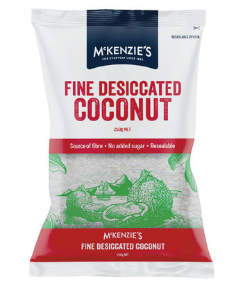 Woolworths Mckenzie’s coconut fine desiccated 250g offer