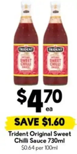 Drakes Trident Original Sweet Chilli Sauce offer