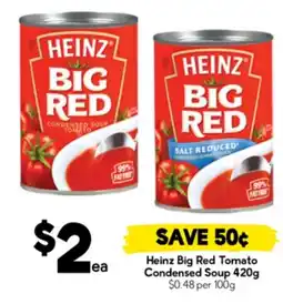 Drakes Heinz Big Red Tomato Condensed Soup offer