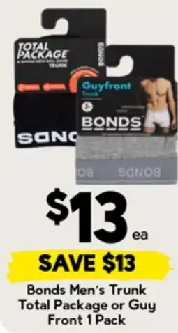 Drakes Bonds Men's Trunk Total Package or Guy Front offer