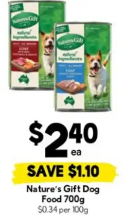 Drakes Nature's Gift Dog Food offer