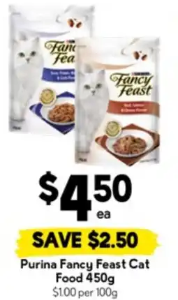Drakes Purina Fancy Feast Cat Food offer