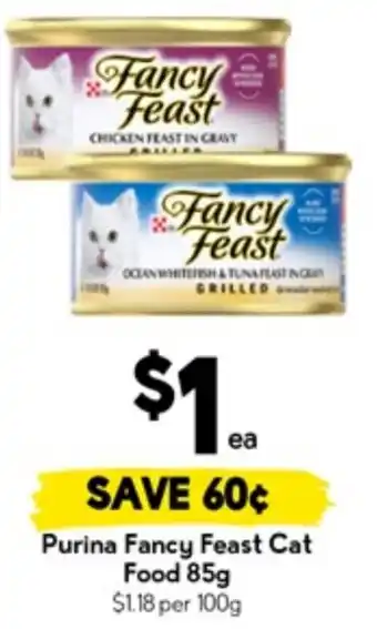 Drakes Purina Fancy Feast Cat Food offer