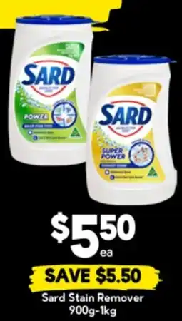 Drakes Sard Stain Remover offer