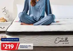 ALDI Mattress in a Box Double Size offer