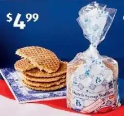 ALDI Dutch Syrup Wafers offer