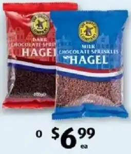 ALDI The Dutch Company Chocolate Sprinkles offer