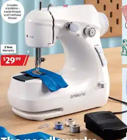 ALDI Mini Sewing Machine offer