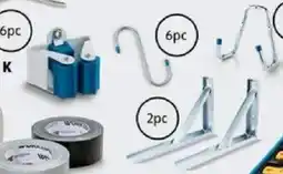 ALDI Tool Holder Set, Wall Hook, S-Hook Set or Shelf Support Set offer