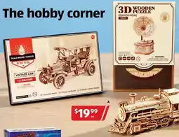 ALDI 3D Wooden Puzzles offer