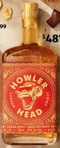 ALDI Howler Head Banana Bourbon Liqueur offer