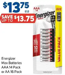 Energizer Max Batteries